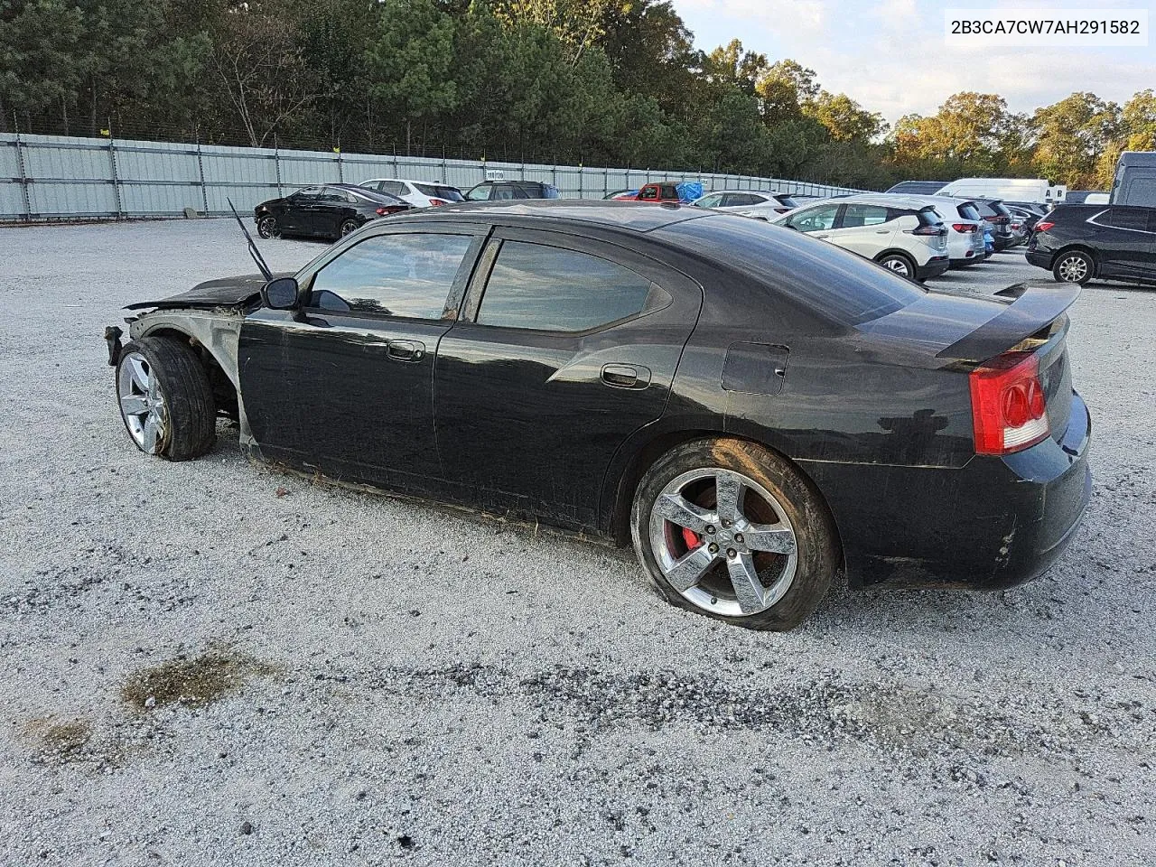 2010 Dodge Charger Srt-8 VIN: 2B3CA7CW7AH291582 Lot: 74925504