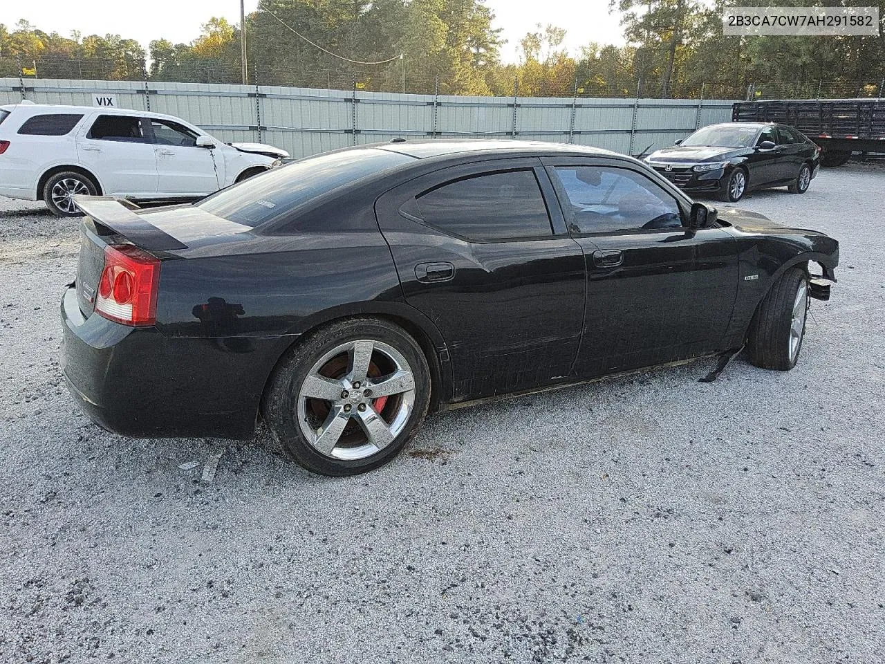 2010 Dodge Charger Srt-8 VIN: 2B3CA7CW7AH291582 Lot: 74925504