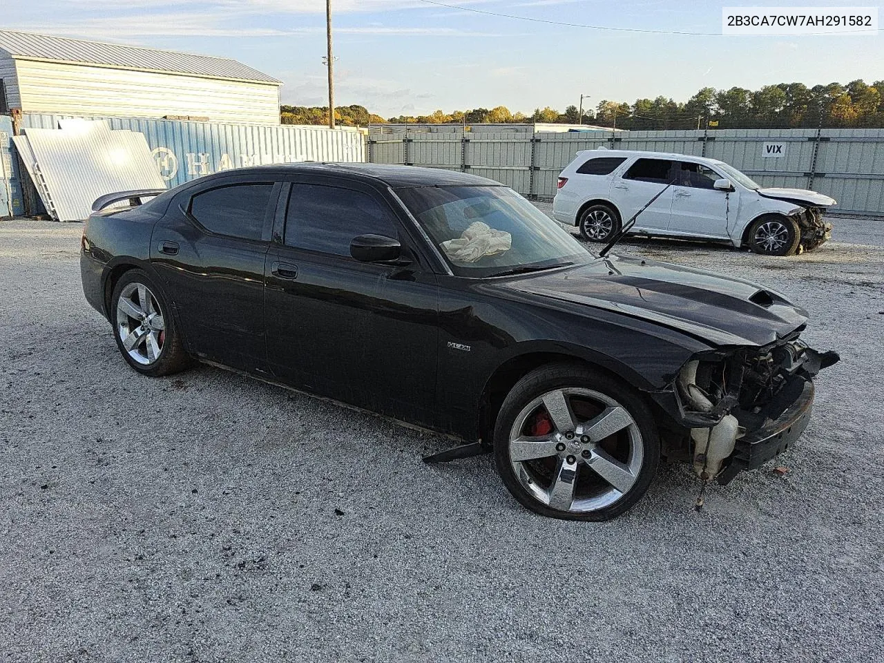 2010 Dodge Charger Srt-8 VIN: 2B3CA7CW7AH291582 Lot: 74925504