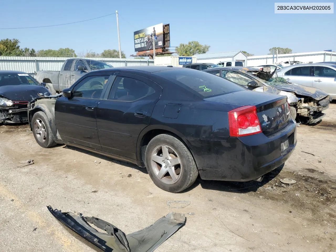 2010 Dodge Charger Sxt VIN: 2B3CA3CV8AH202005 Lot: 74949484