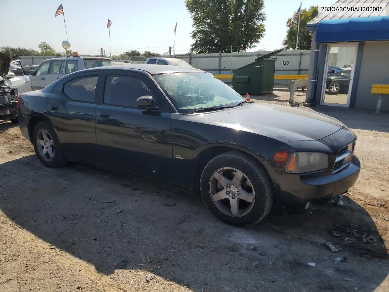 2010 Dodge Charger Sxt VIN: 2B3CA3CV8AH202005 Lot: 74949484