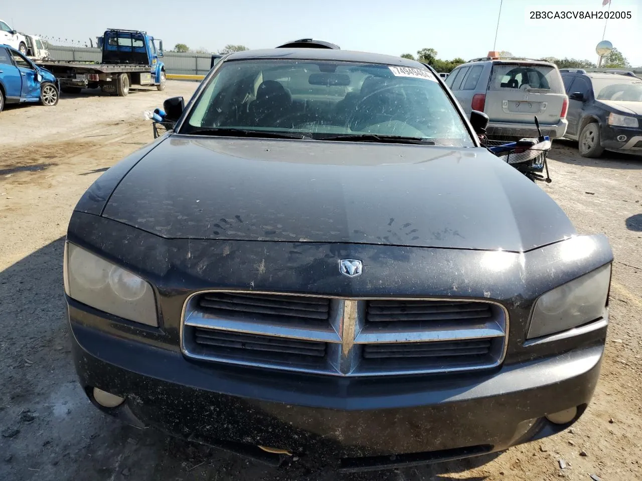 2010 Dodge Charger Sxt VIN: 2B3CA3CV8AH202005 Lot: 74949484