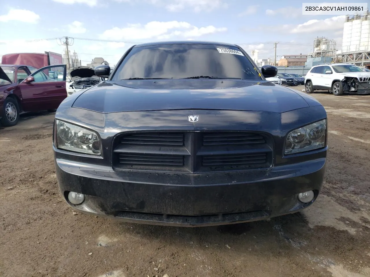 2010 Dodge Charger Sxt VIN: 2B3CA3CV1AH109861 Lot: 75038694