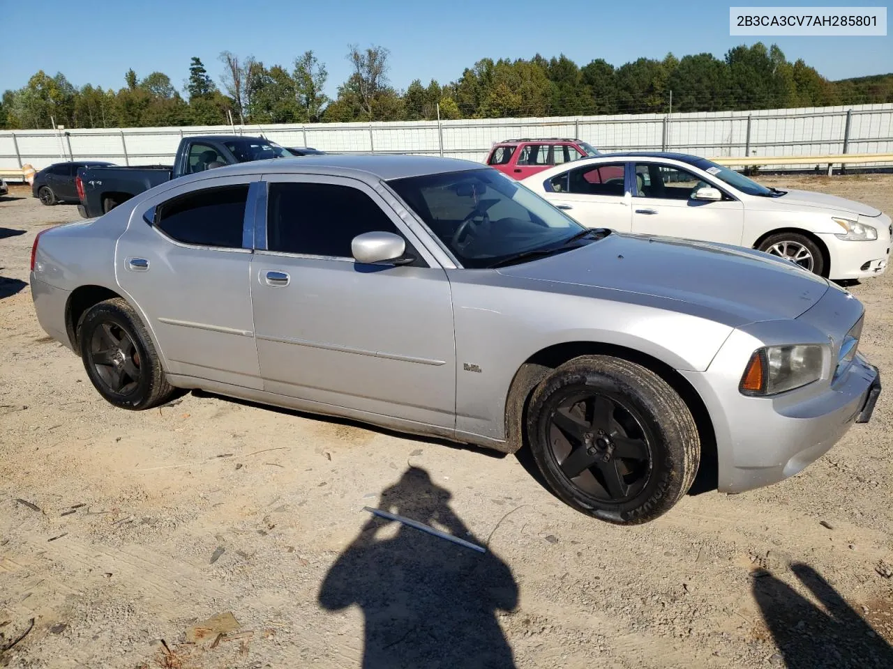 2010 Dodge Charger Sxt VIN: 2B3CA3CV7AH285801 Lot: 75801874