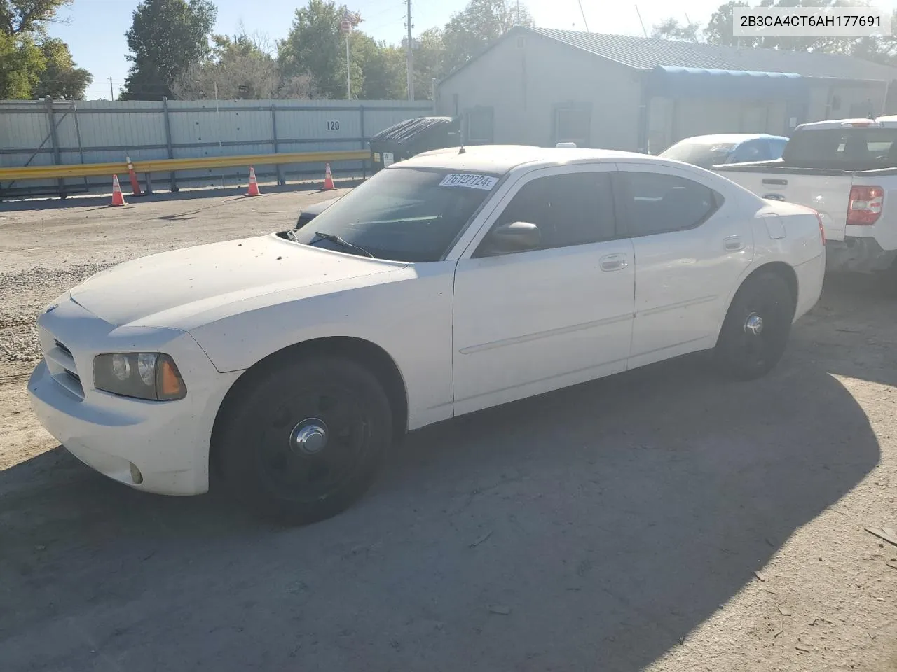 2010 Dodge Charger VIN: 2B3CA4CT6AH177691 Lot: 76122724