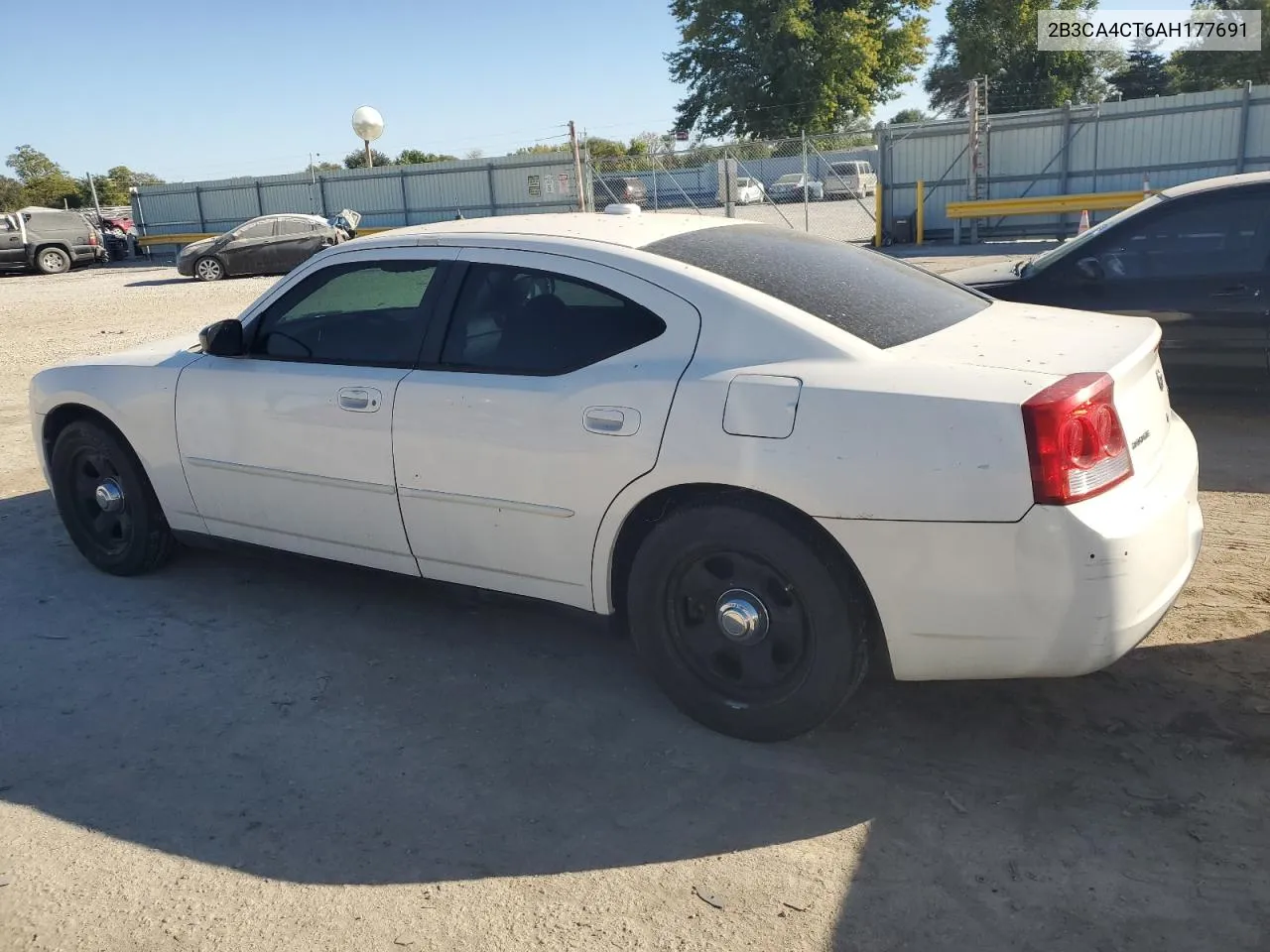 2010 Dodge Charger VIN: 2B3CA4CT6AH177691 Lot: 76122724