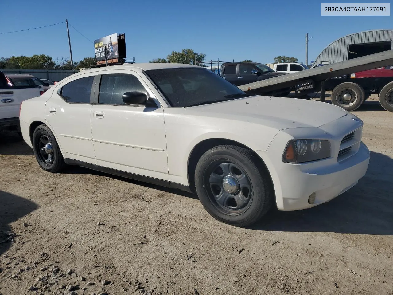 2010 Dodge Charger VIN: 2B3CA4CT6AH177691 Lot: 76122724