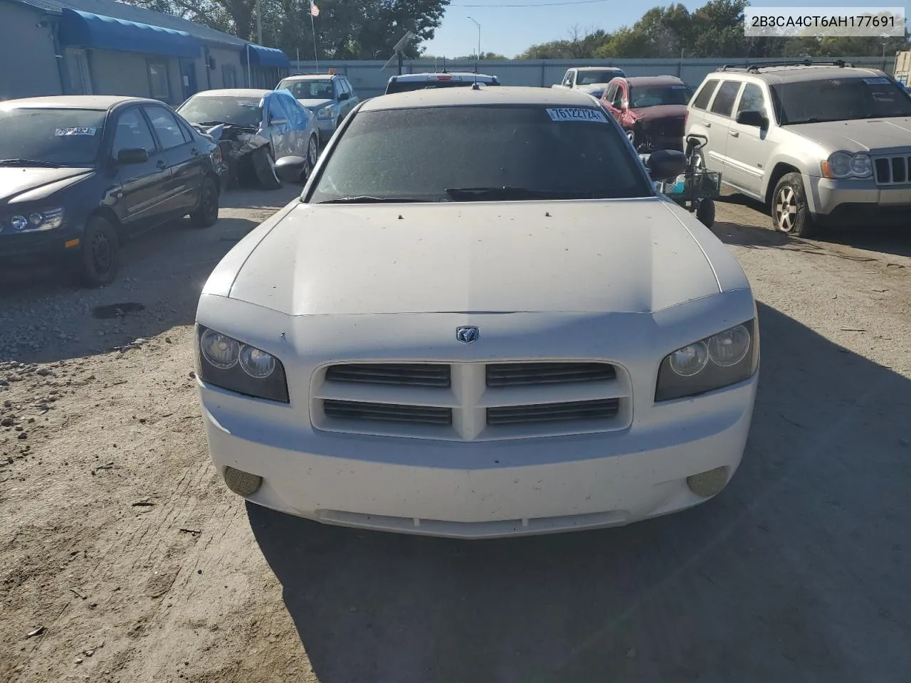 2010 Dodge Charger VIN: 2B3CA4CT6AH177691 Lot: 76122724