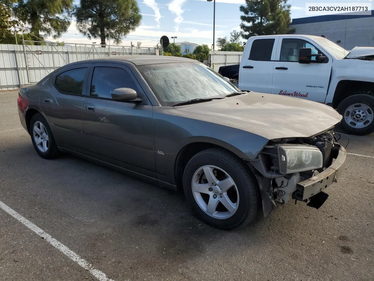 2010 Dodge Charger Sxt VIN: 2B3CA3CV2AH187713 Lot: 77322474