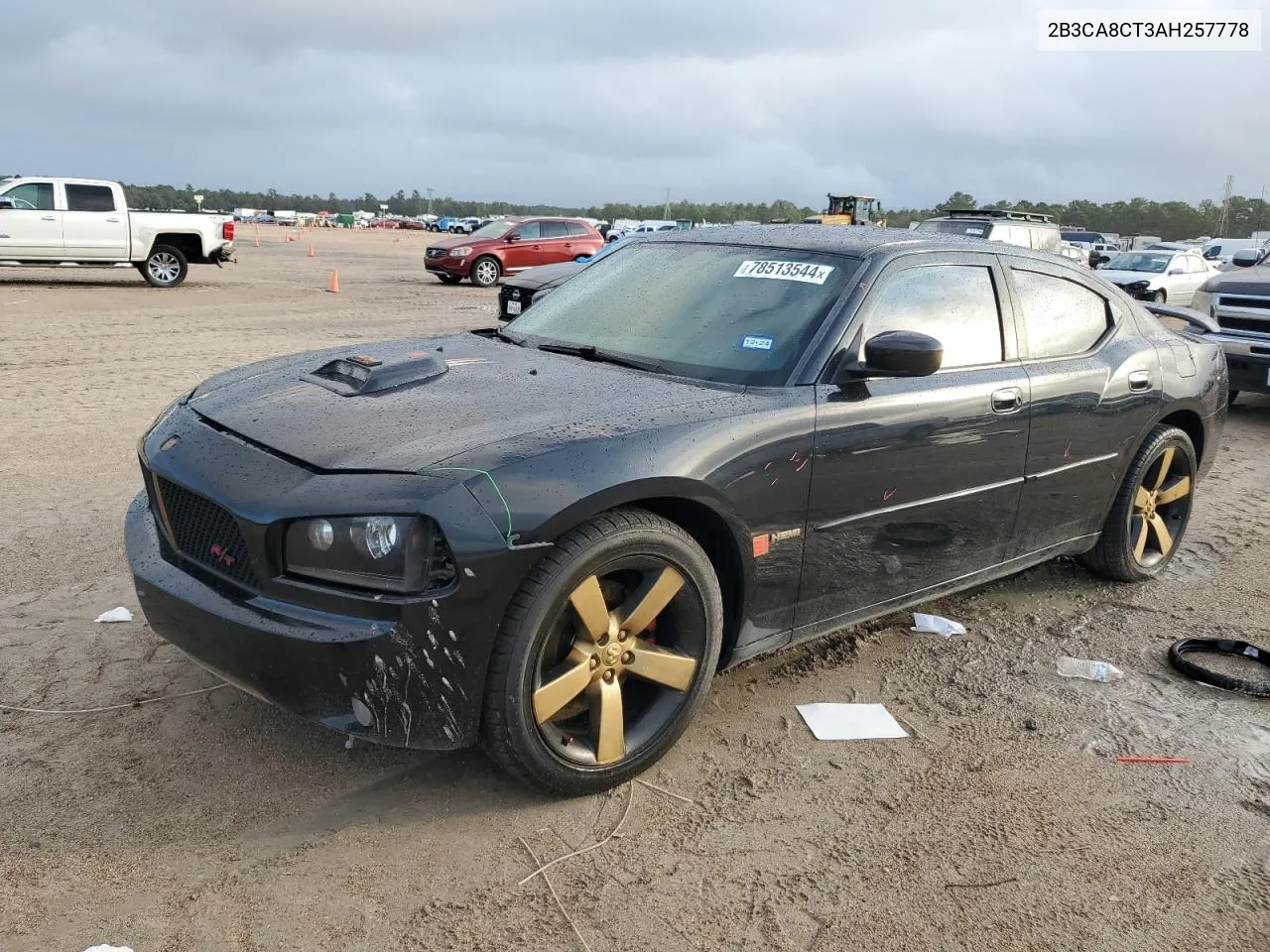 2010 Dodge Charger R/T VIN: 2B3CA8CT3AH257778 Lot: 78513544