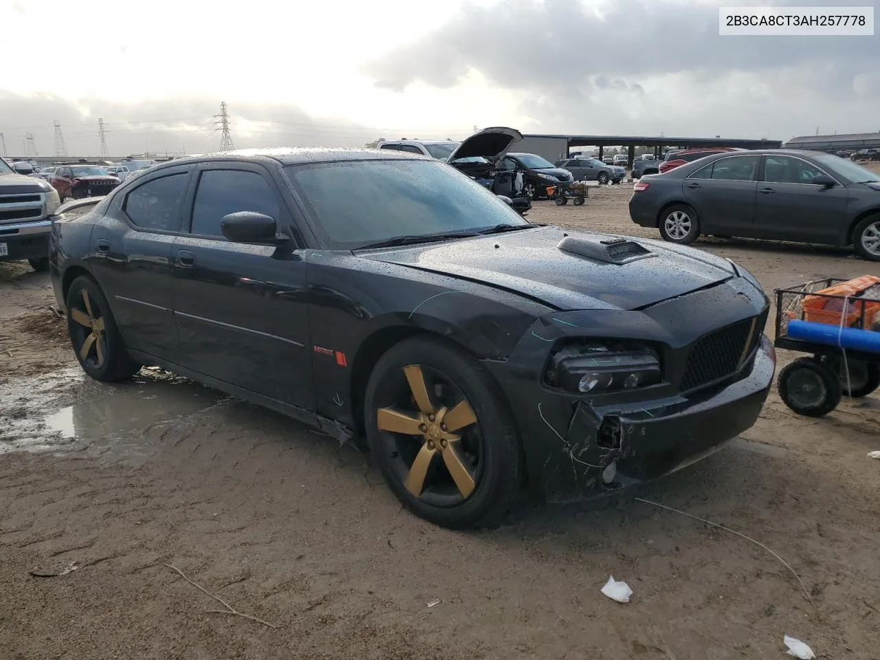 2010 Dodge Charger R/T VIN: 2B3CA8CT3AH257778 Lot: 78513544