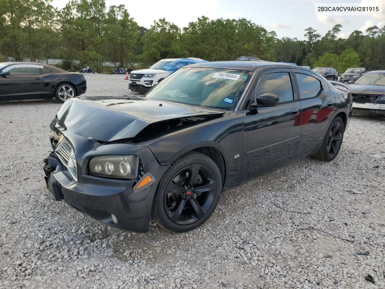 2010 Dodge Charger Rallye VIN: 2B3CA9CV9AH281915 Lot: 79620564