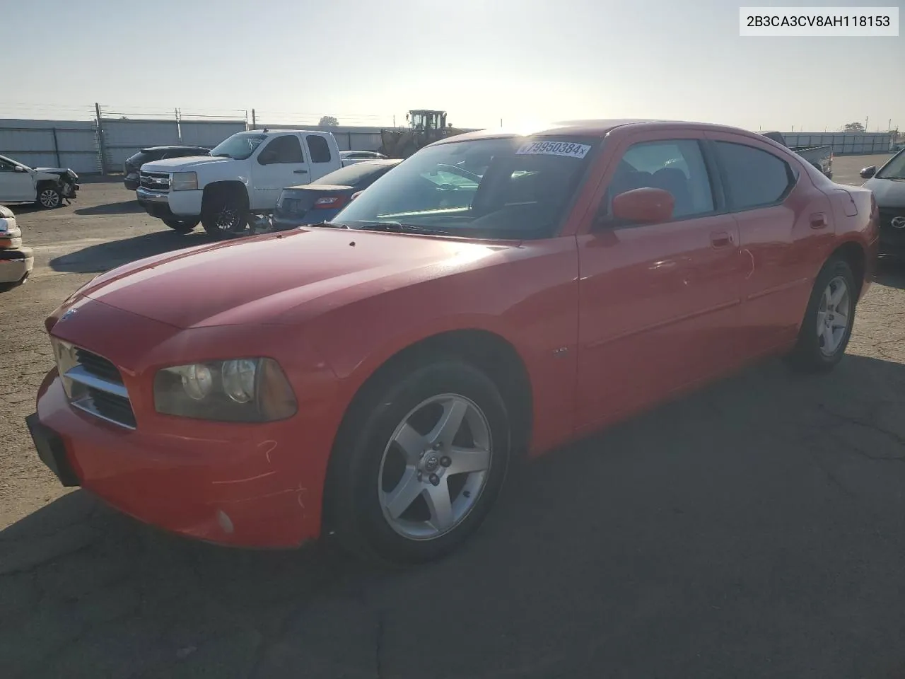 2010 Dodge Charger Sxt VIN: 2B3CA3CV8AH118153 Lot: 79950384