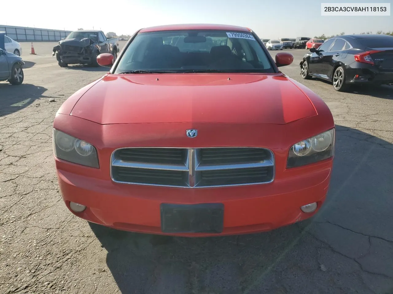 2010 Dodge Charger Sxt VIN: 2B3CA3CV8AH118153 Lot: 79950384