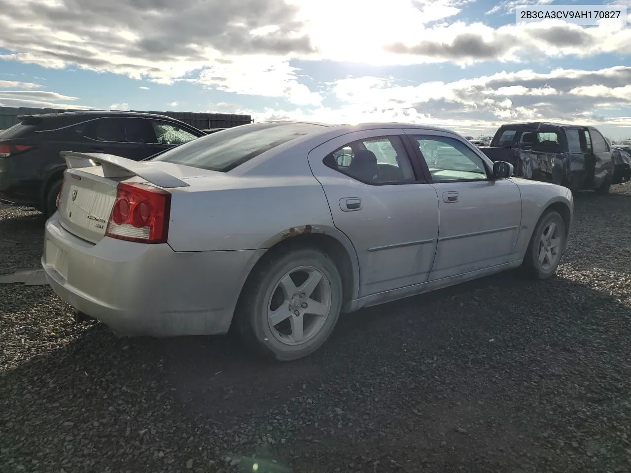 2010 Dodge Charger Sxt VIN: 2B3CA3CV9AH170827 Lot: 80038334