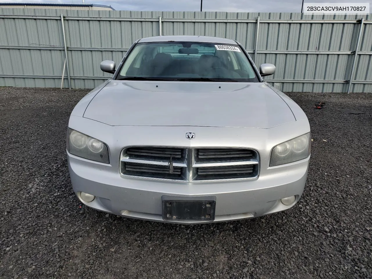 2010 Dodge Charger Sxt VIN: 2B3CA3CV9AH170827 Lot: 80038334