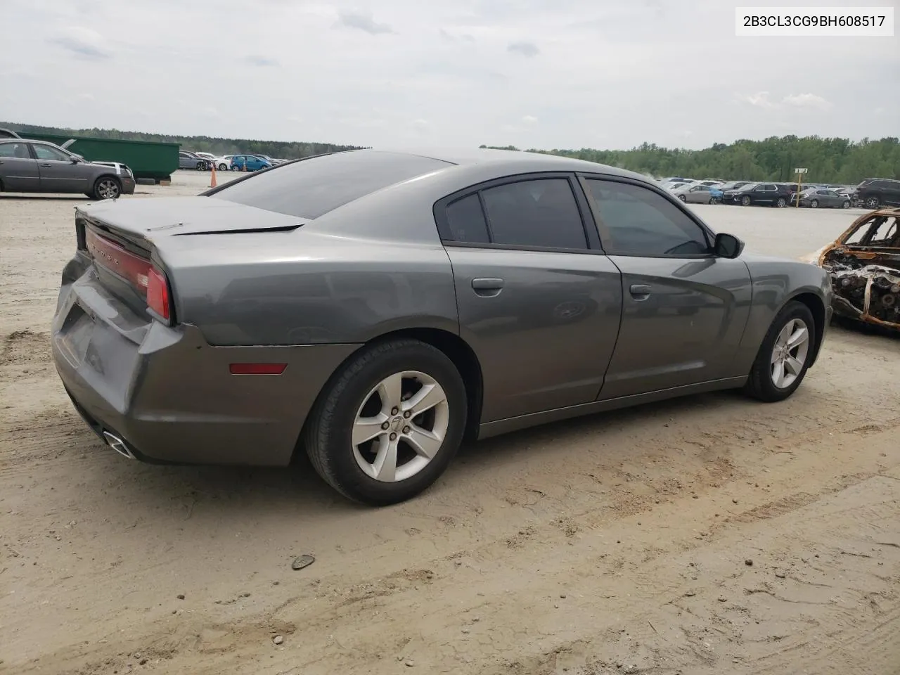 2011 Dodge Charger VIN: 2B3CL3CG9BH608517 Lot: 51531234