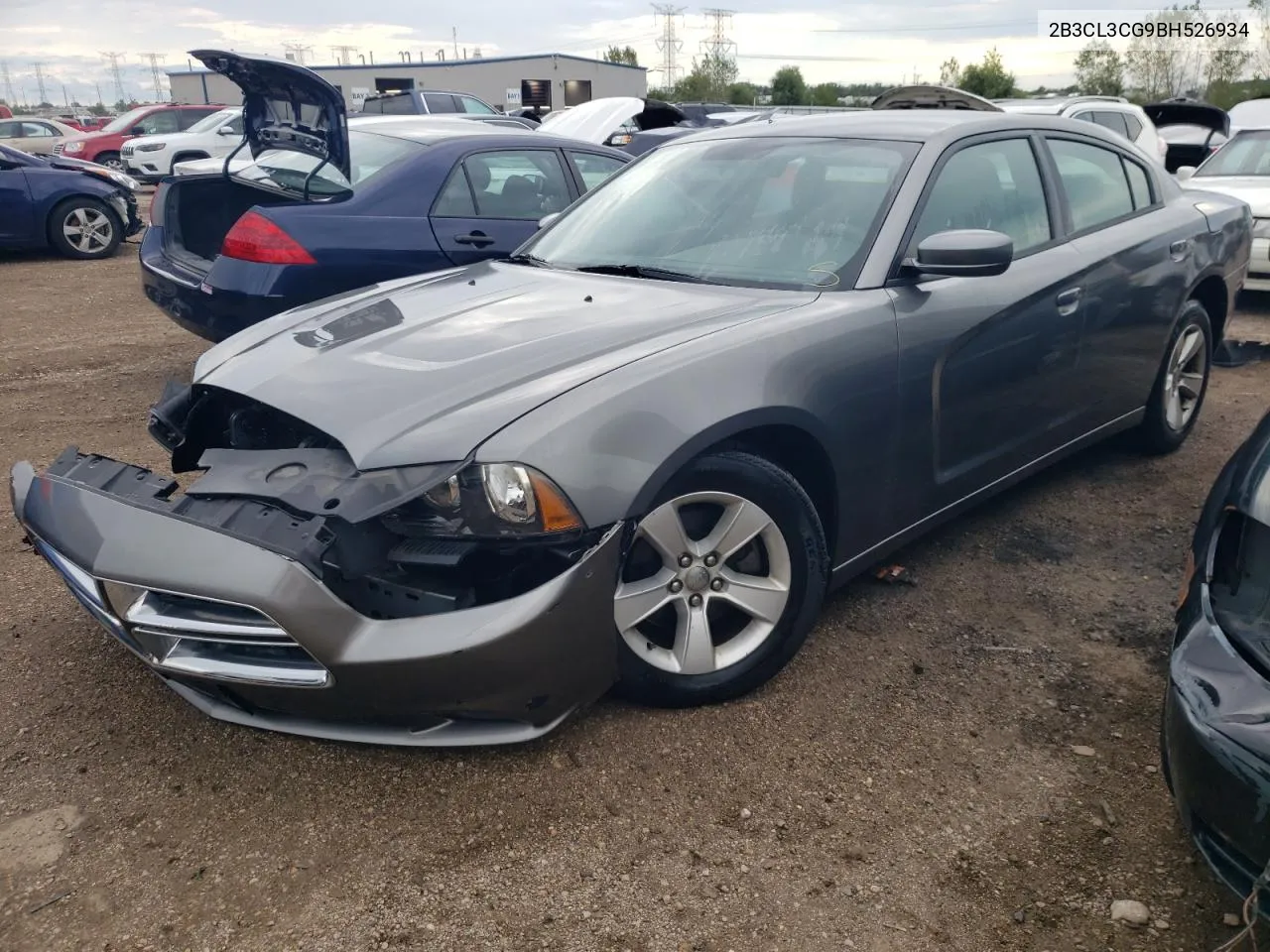 2011 Dodge Charger VIN: 2B3CL3CG9BH526934 Lot: 69422804