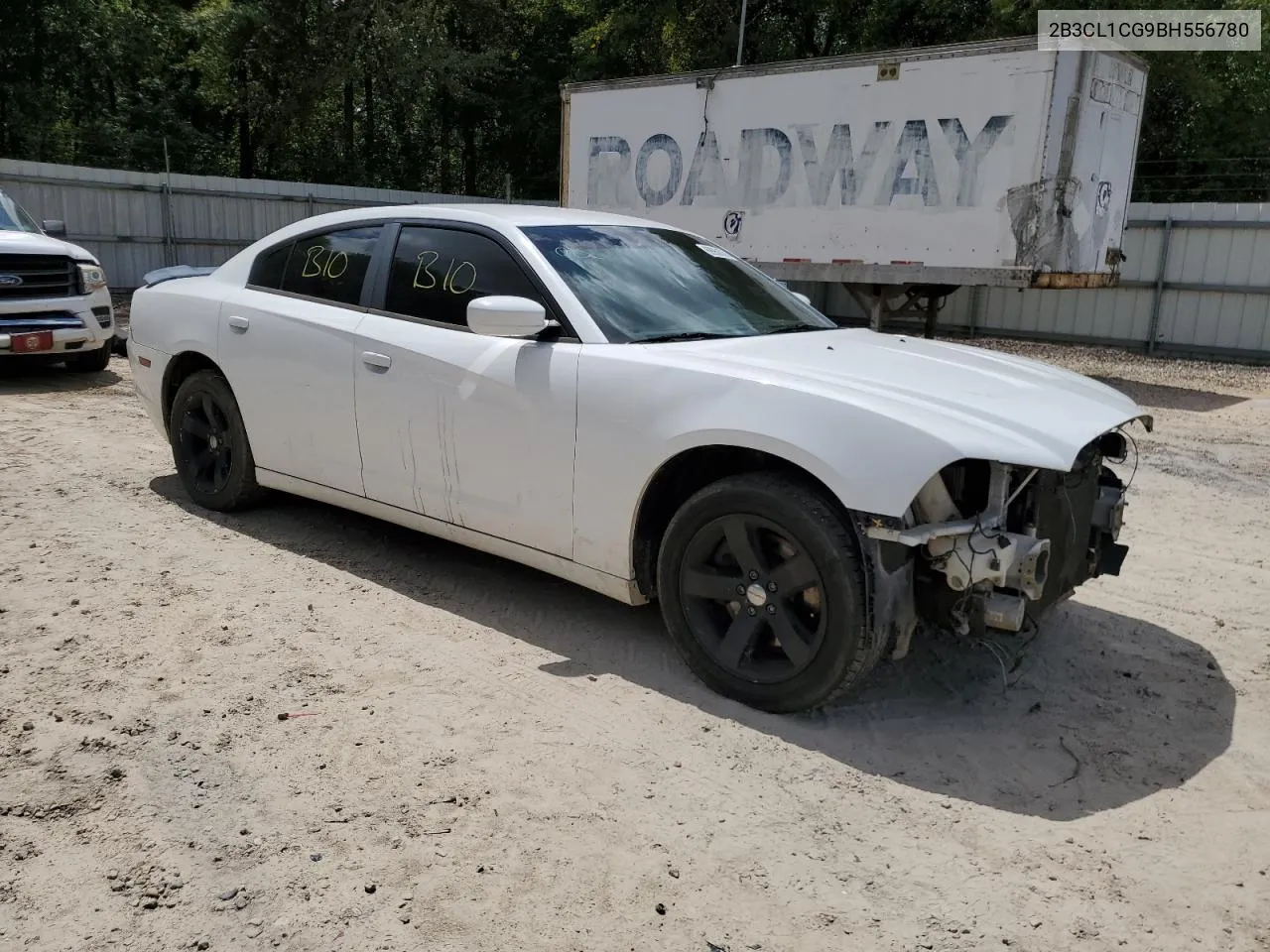 2B3CL1CG9BH556780 2011 Dodge Charger Police