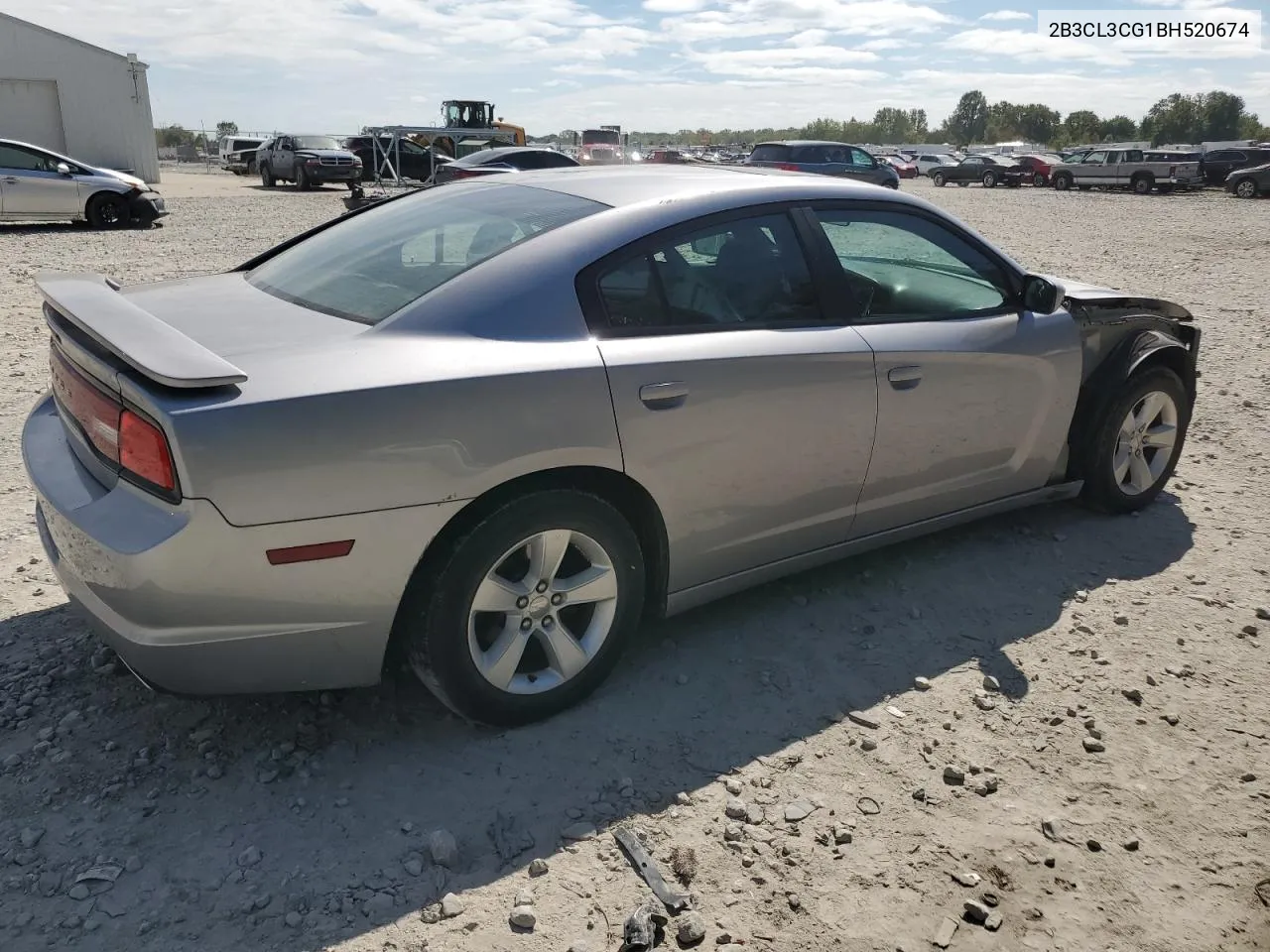 2011 Dodge Charger VIN: 2B3CL3CG1BH520674 Lot: 71308654