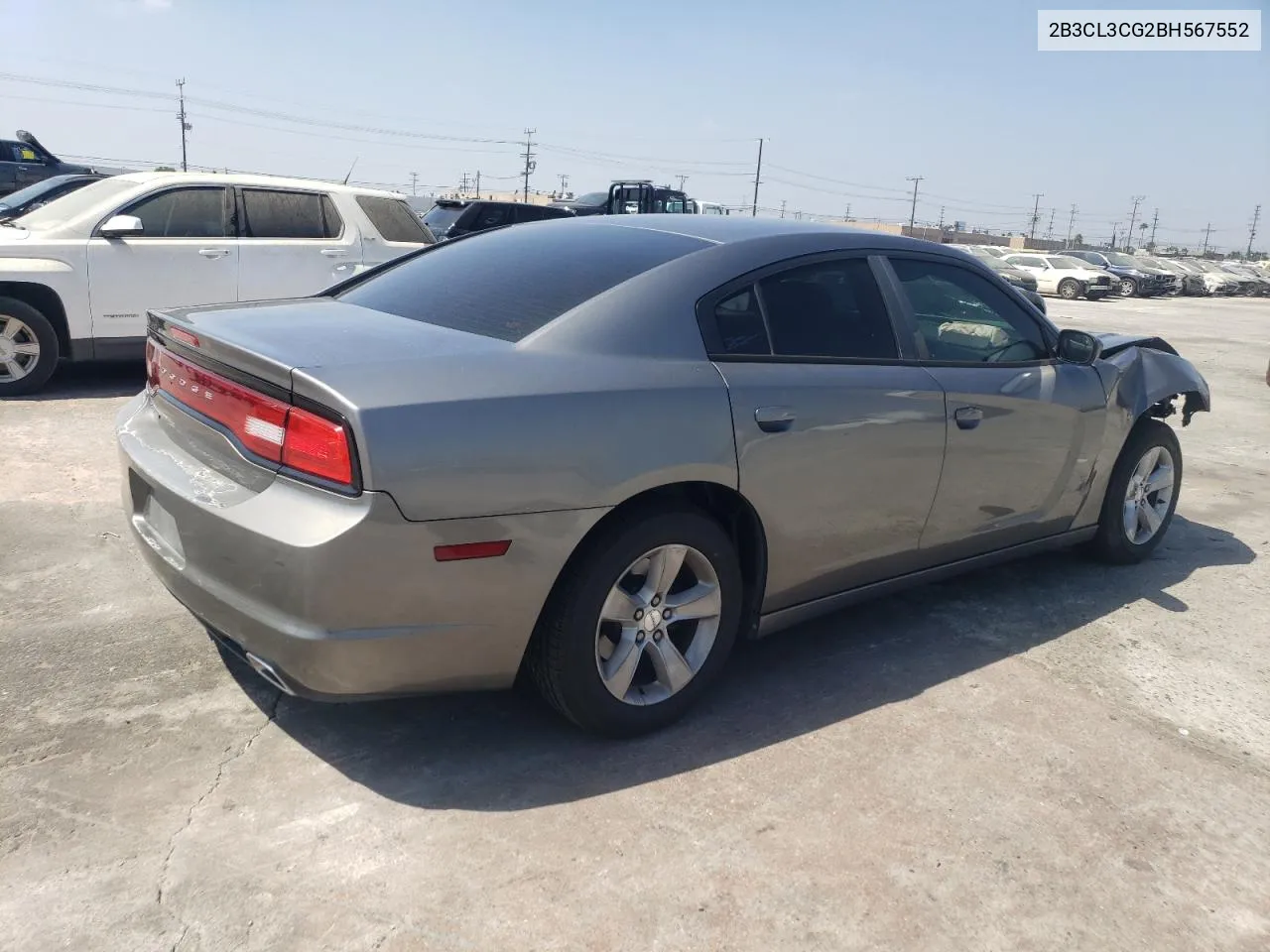 2011 Dodge Charger VIN: 2B3CL3CG2BH567552 Lot: 71420704