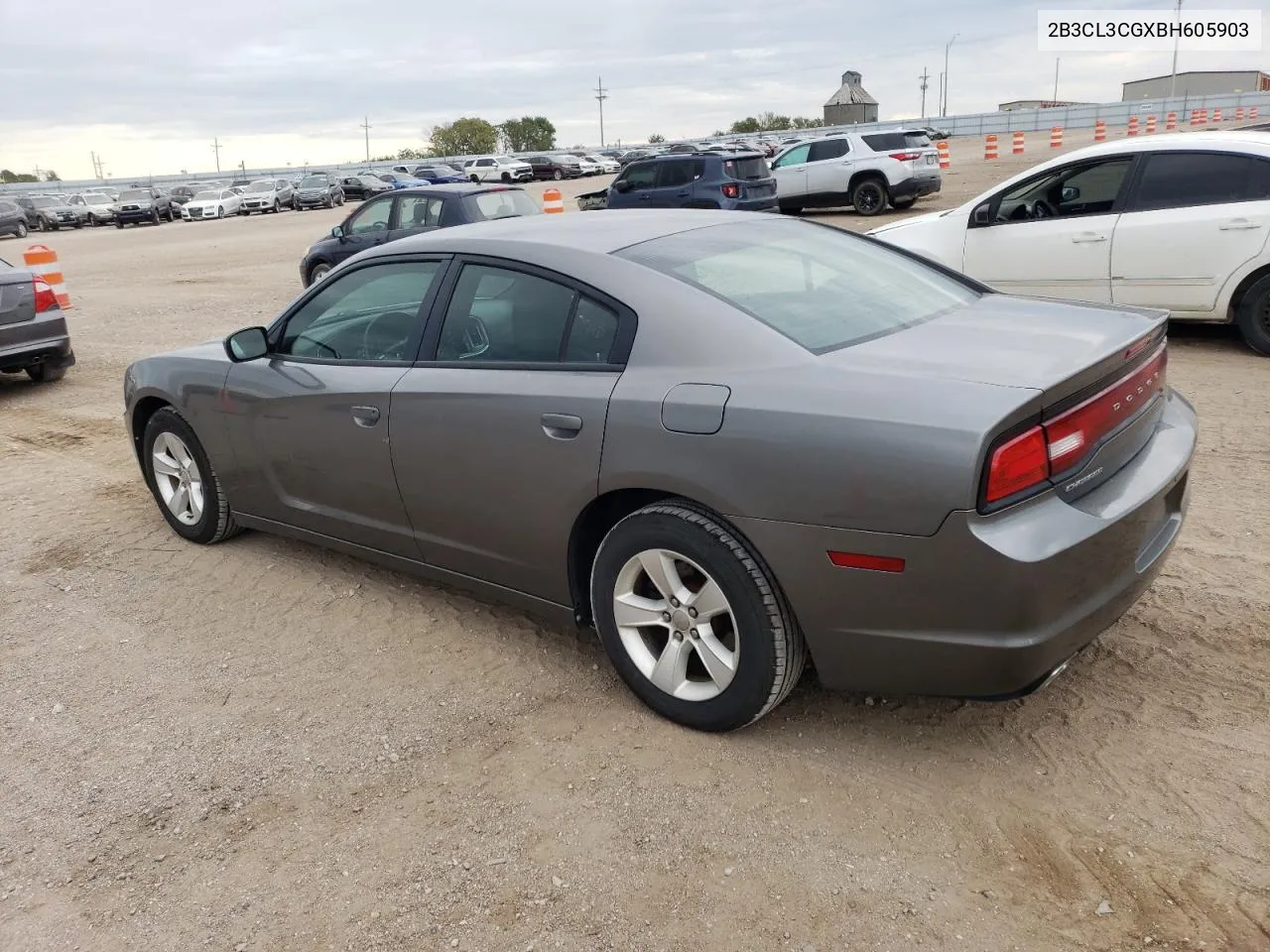 2B3CL3CGXBH605903 2011 Dodge Charger