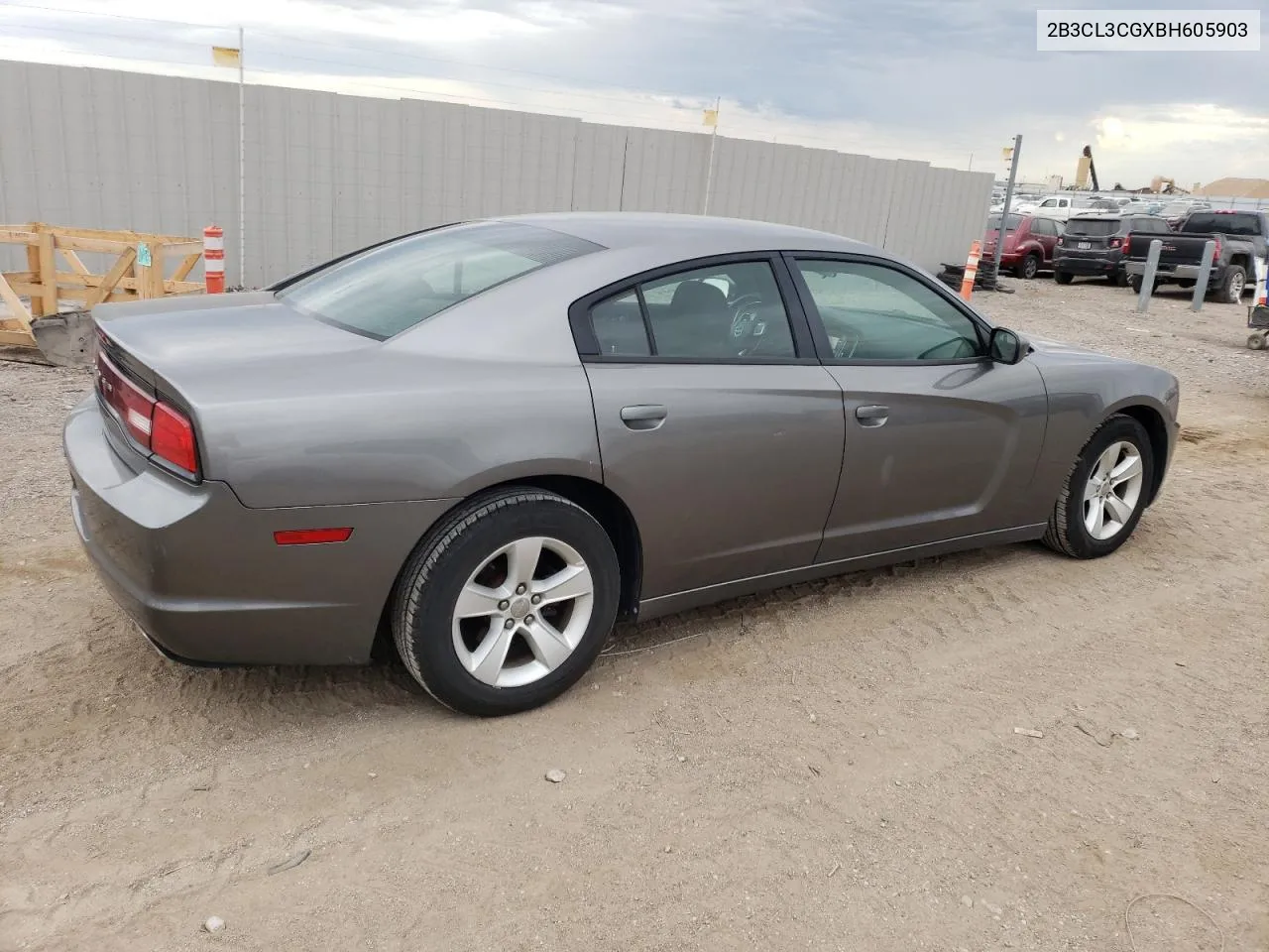 2B3CL3CGXBH605903 2011 Dodge Charger