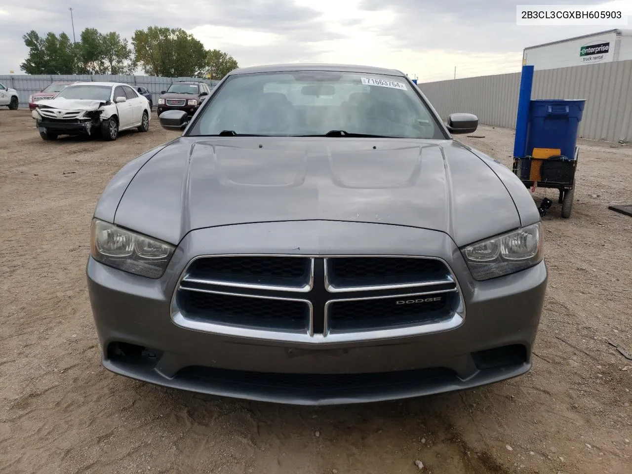 2011 Dodge Charger VIN: 2B3CL3CGXBH605903 Lot: 71663764