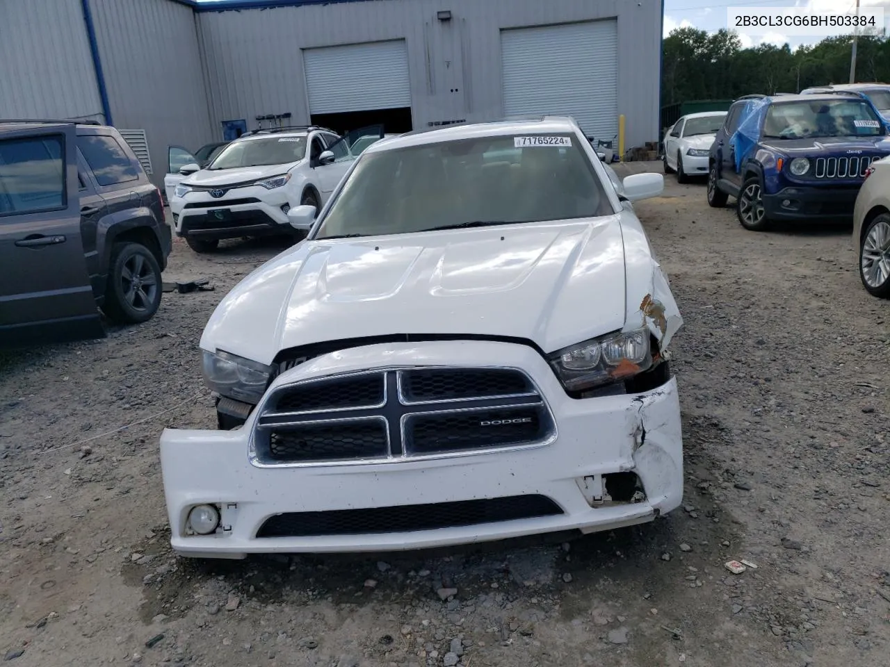 2B3CL3CG6BH503384 2011 Dodge Charger