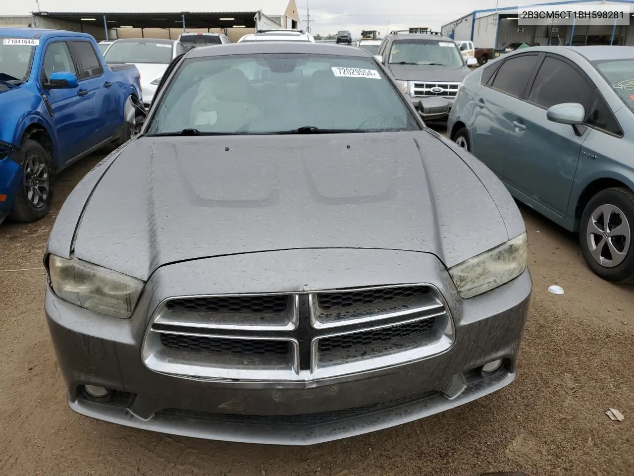 2011 Dodge Charger R/T VIN: 2B3CM5CT1BH598281 Lot: 72029554