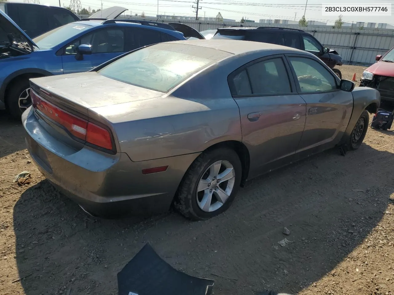 2011 Dodge Charger VIN: 2B3CL3CGXBH577746 Lot: 72156574