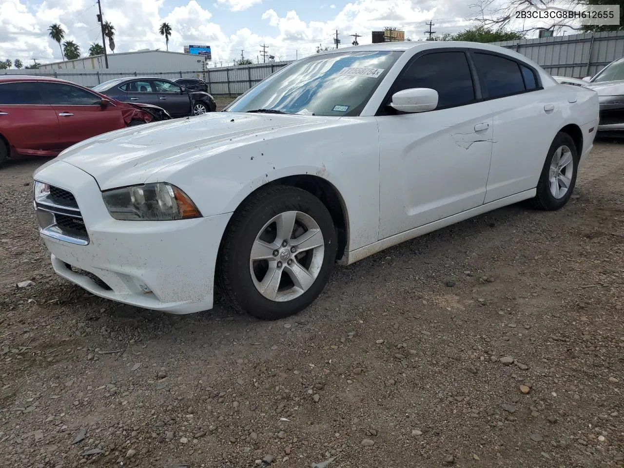 2011 Dodge Charger VIN: 2B3CL3CG8BH612655 Lot: 72558754