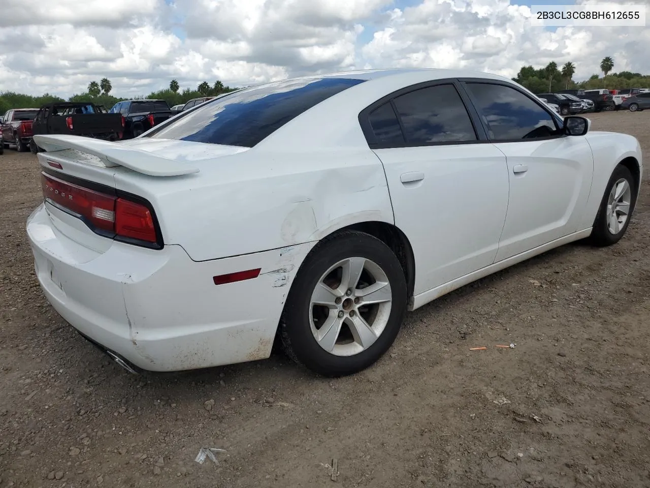 2011 Dodge Charger VIN: 2B3CL3CG8BH612655 Lot: 72558754