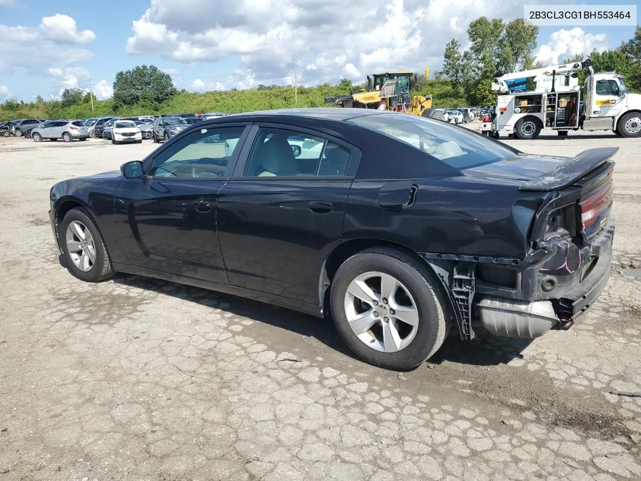 2011 Dodge Charger VIN: 2B3CL3CG1BH553464 Lot: 72574914