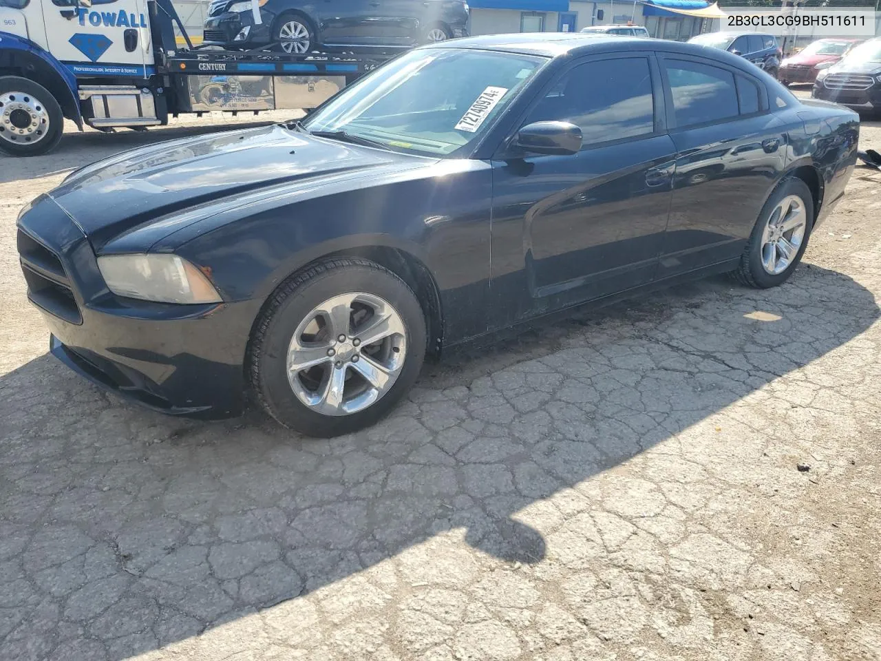 2011 Dodge Charger VIN: 2B3CL3CG9BH511611 Lot: 72740974