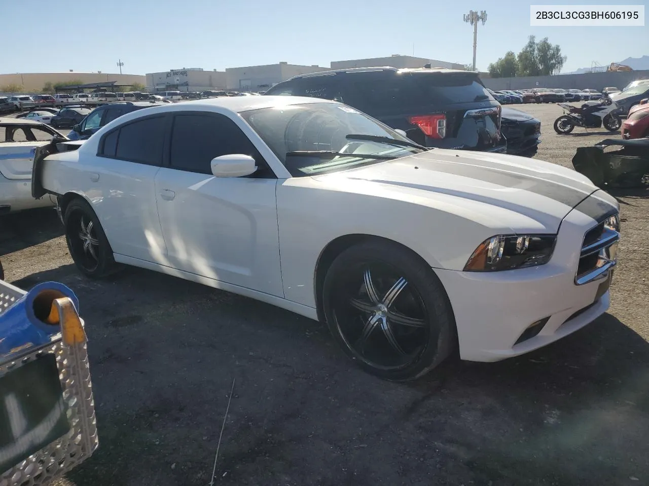 2011 Dodge Charger VIN: 2B3CL3CG3BH606195 Lot: 73170464