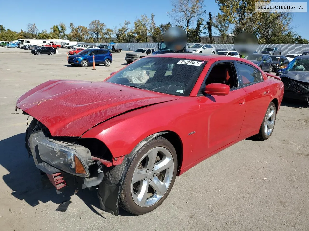 2B3CL5CT8BH57173 2011 Dodge Charger R/T