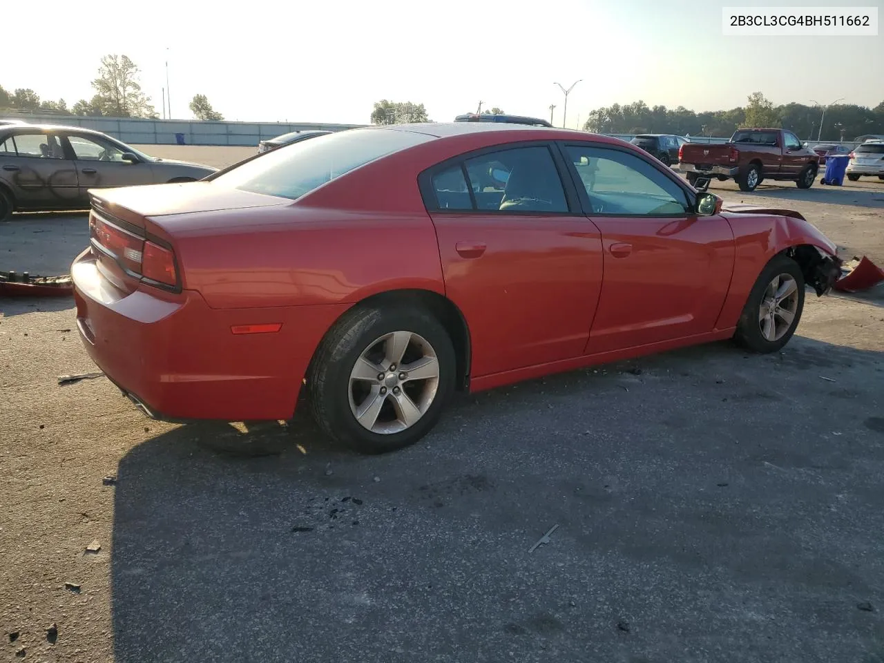 2011 Dodge Charger VIN: 2B3CL3CG4BH511662 Lot: 75801694