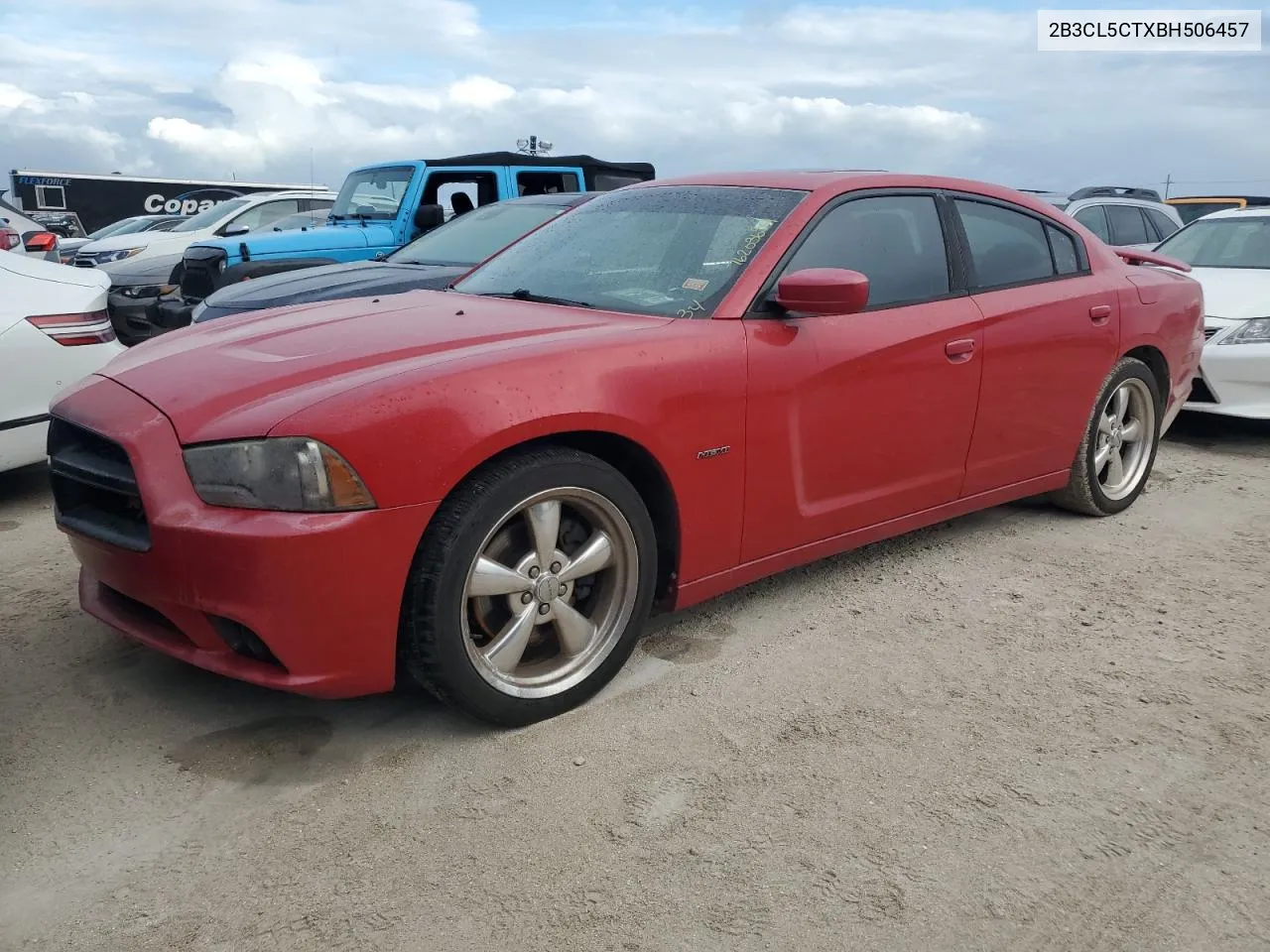 2B3CL5CTXBH506457 2011 Dodge Charger R/T