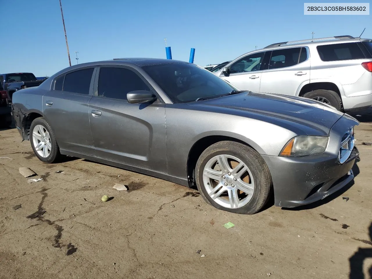 2011 Dodge Charger VIN: 2B3CL3CG5BH583602 Lot: 76257994