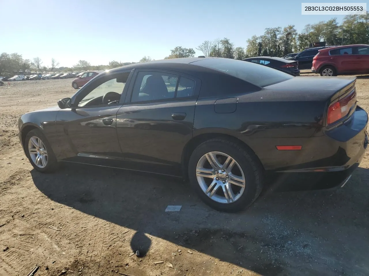 2011 Dodge Charger VIN: 2B3CL3CG2BH505553 Lot: 77073454