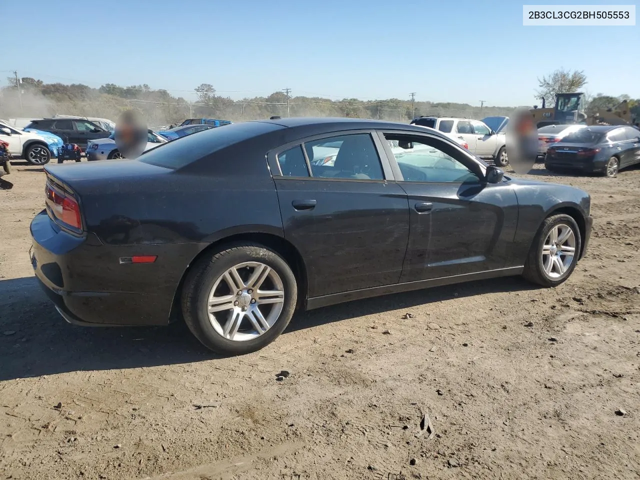 2011 Dodge Charger VIN: 2B3CL3CG2BH505553 Lot: 77073454