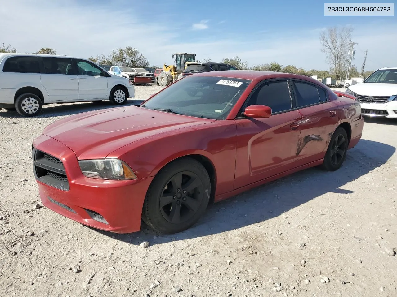 2011 Dodge Charger VIN: 2B3CL3CG6BH504793 Lot: 77091254