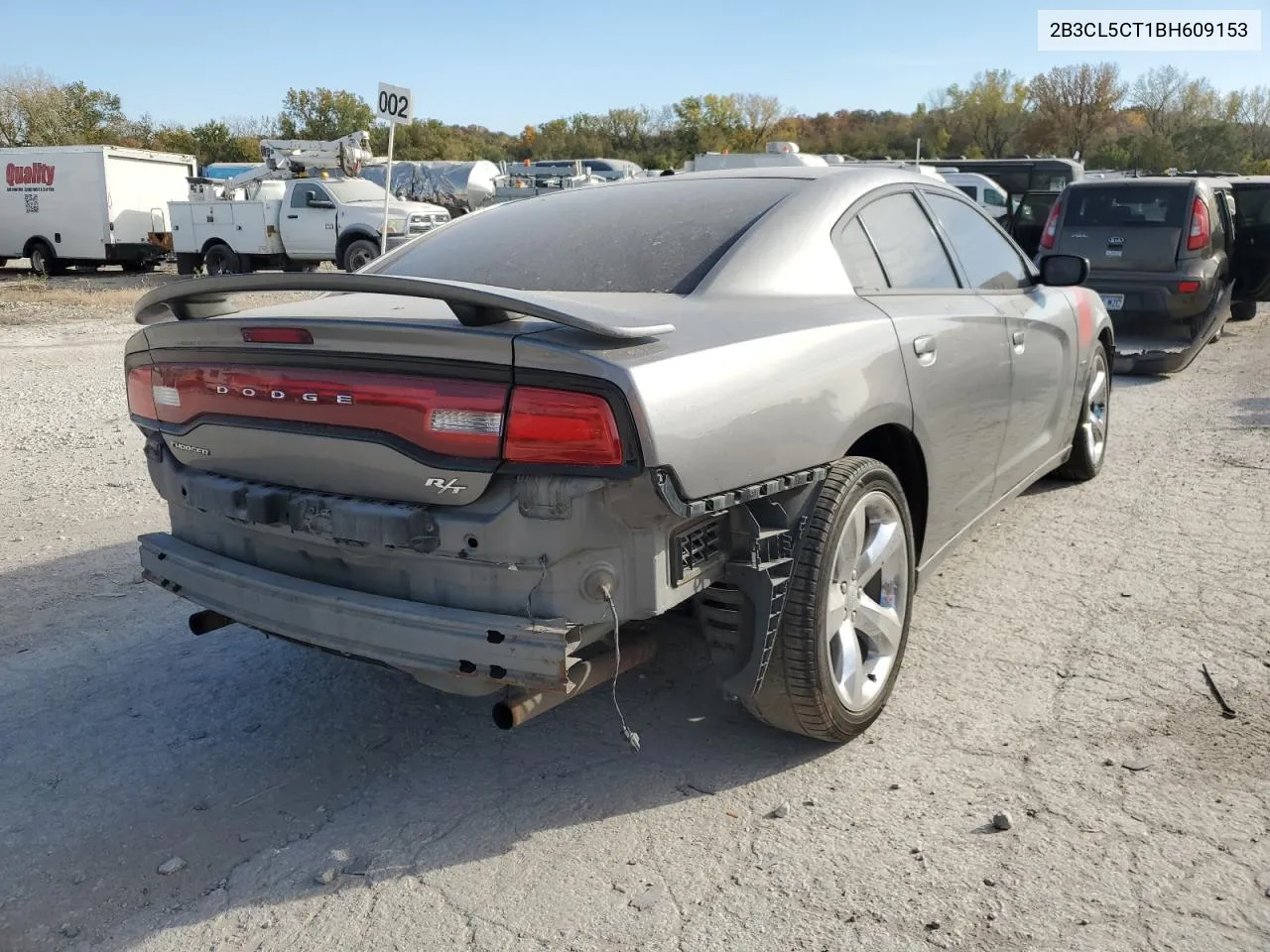 2B3CL5CT1BH609153 2011 Dodge Charger R/T