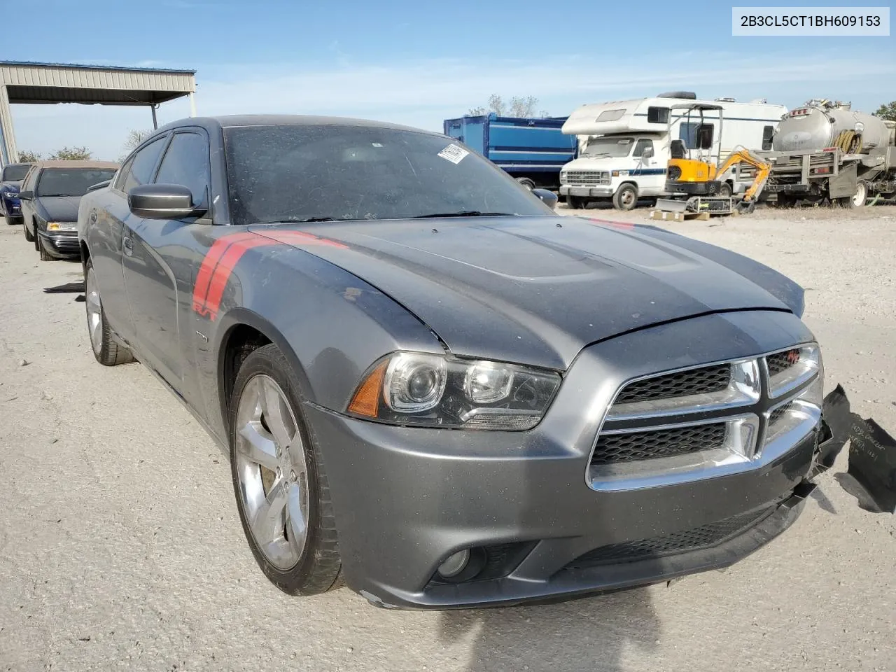 2B3CL5CT1BH609153 2011 Dodge Charger R/T