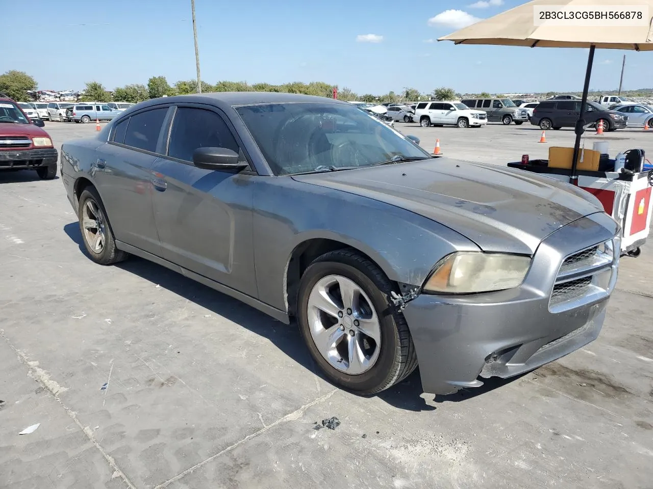 2011 Dodge Charger VIN: 2B3CL3CG5BH566878 Lot: 77383114