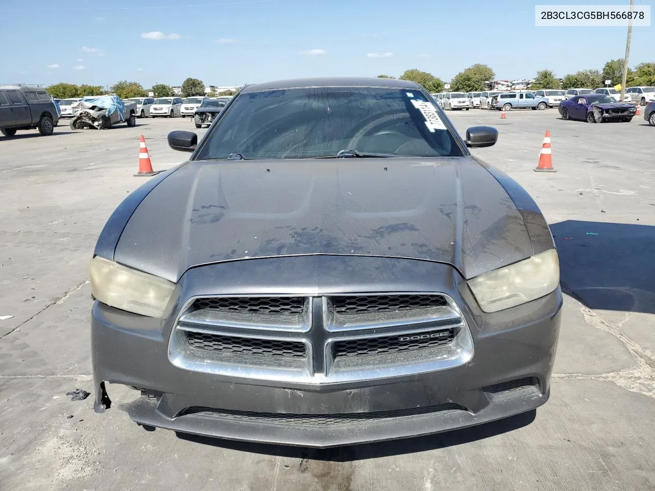 2011 Dodge Charger VIN: 2B3CL3CG5BH566878 Lot: 77383114