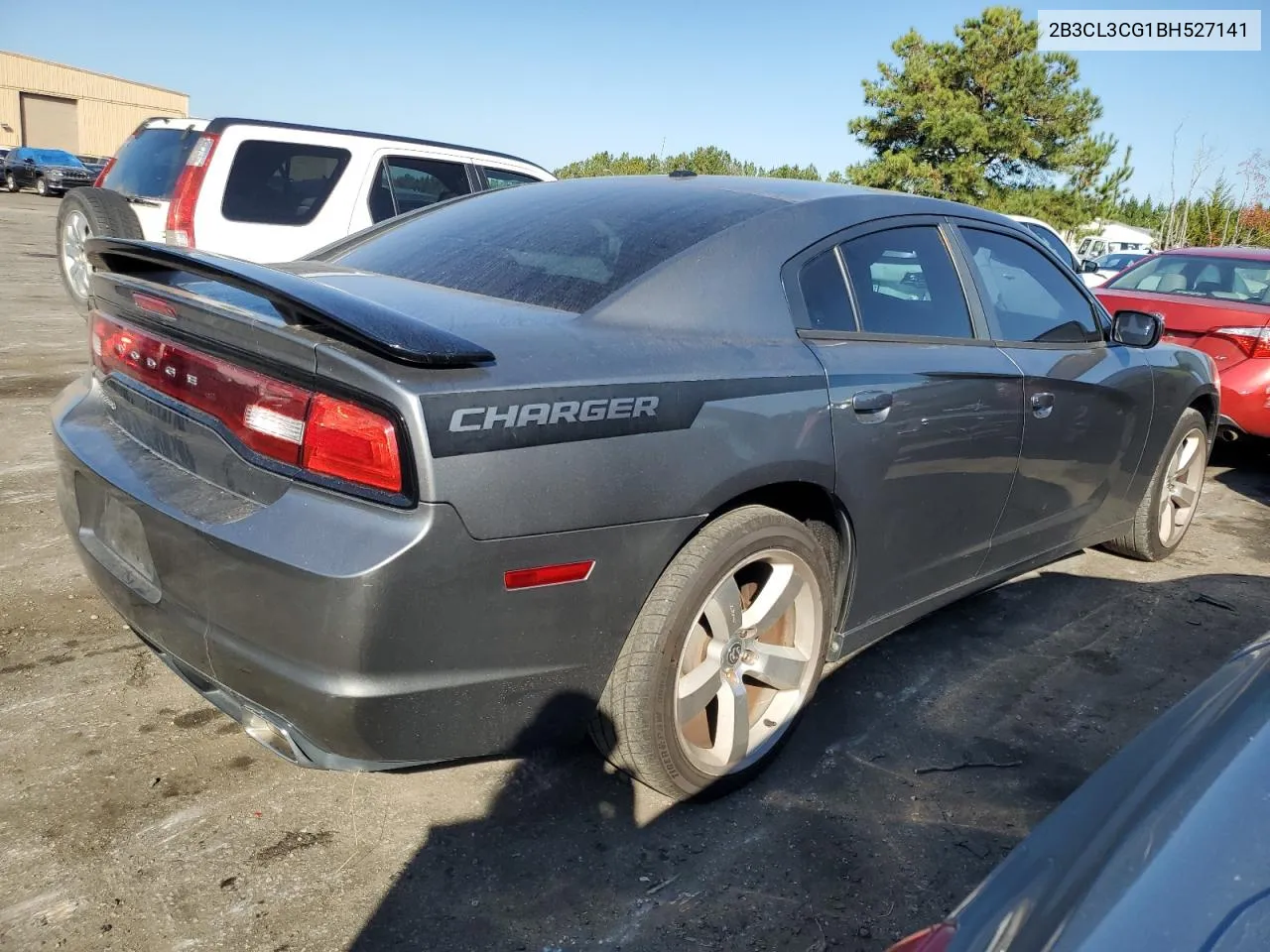 2011 Dodge Charger VIN: 2B3CL3CG1BH527141 Lot: 77406514