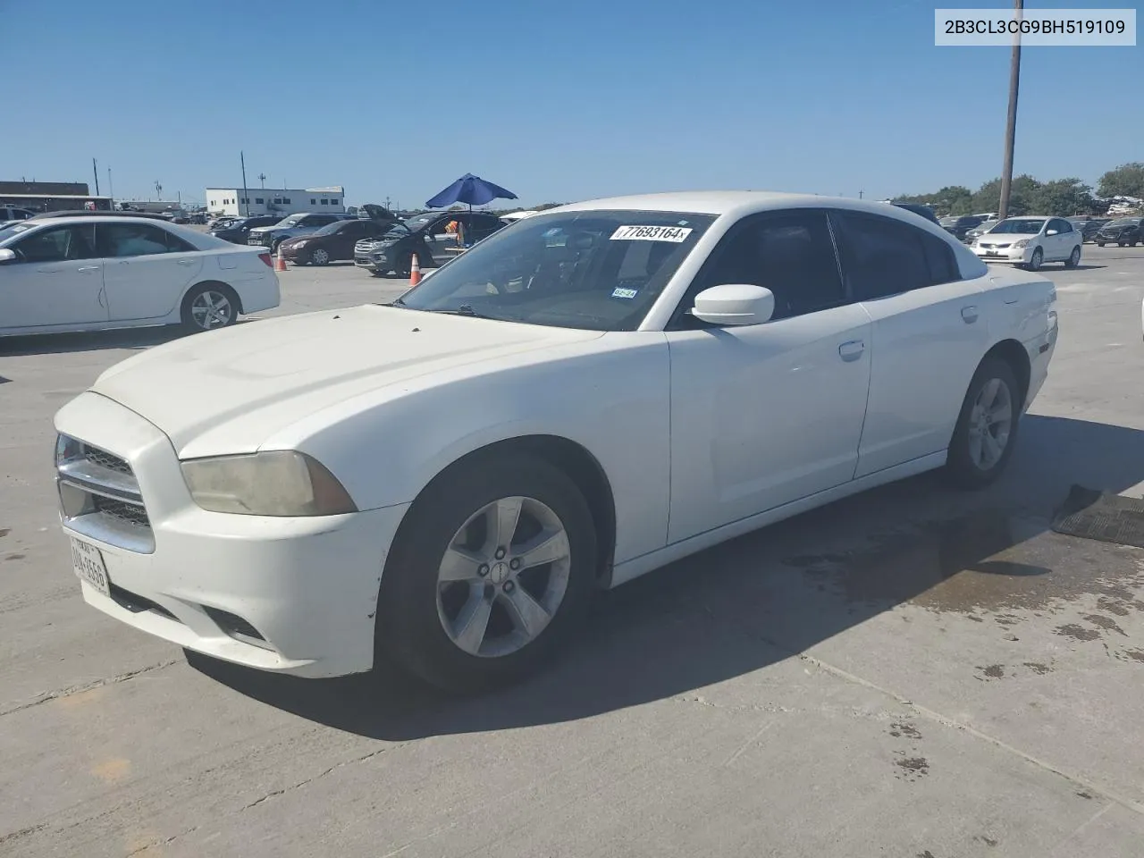 2B3CL3CG9BH519109 2011 Dodge Charger