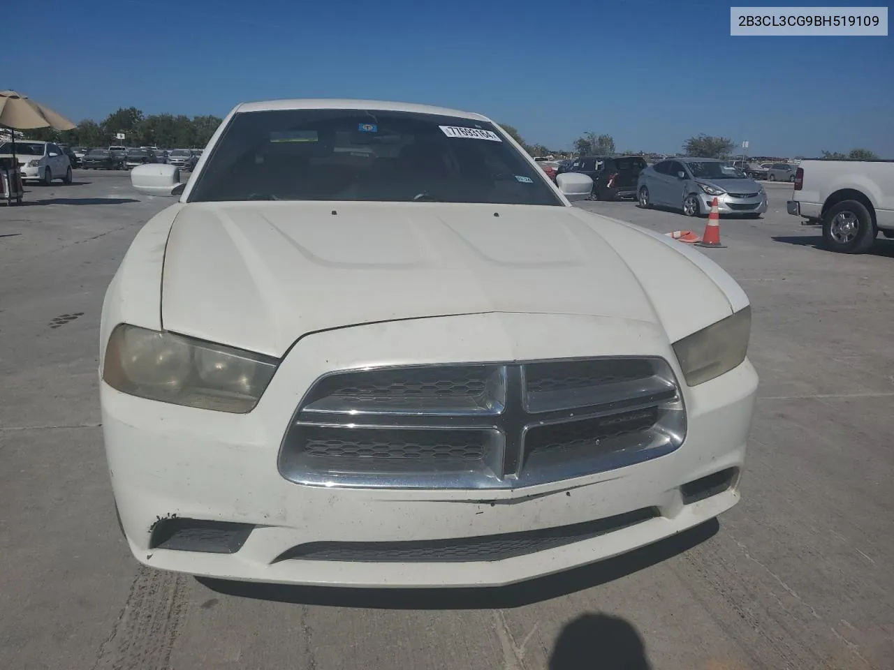 2011 Dodge Charger VIN: 2B3CL3CG9BH519109 Lot: 77693164